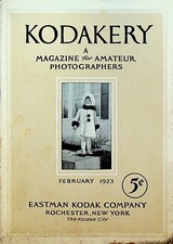 Kodakery Magazine for Amateur Photographers Kodak February 1923 Rochester NY