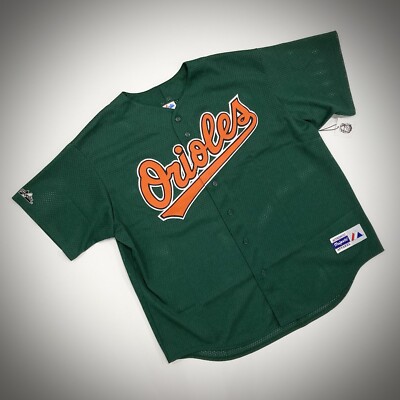 NEW! Vintage Baltimore Orioles Brady Anderson Majestic Green Alternate  Jersey XL