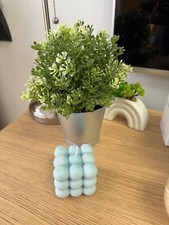 Multiple modèle de bougie fait main bio accompagné de plateau design d'art déco