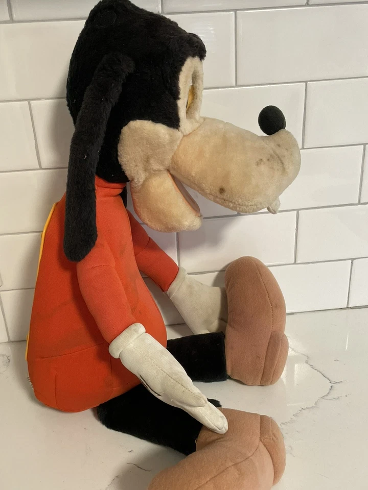 "De colección 1986-Disney Worlds of Wonder Talking Goofy sin cable sin probar-22"" de alto" Foto 4 de 4