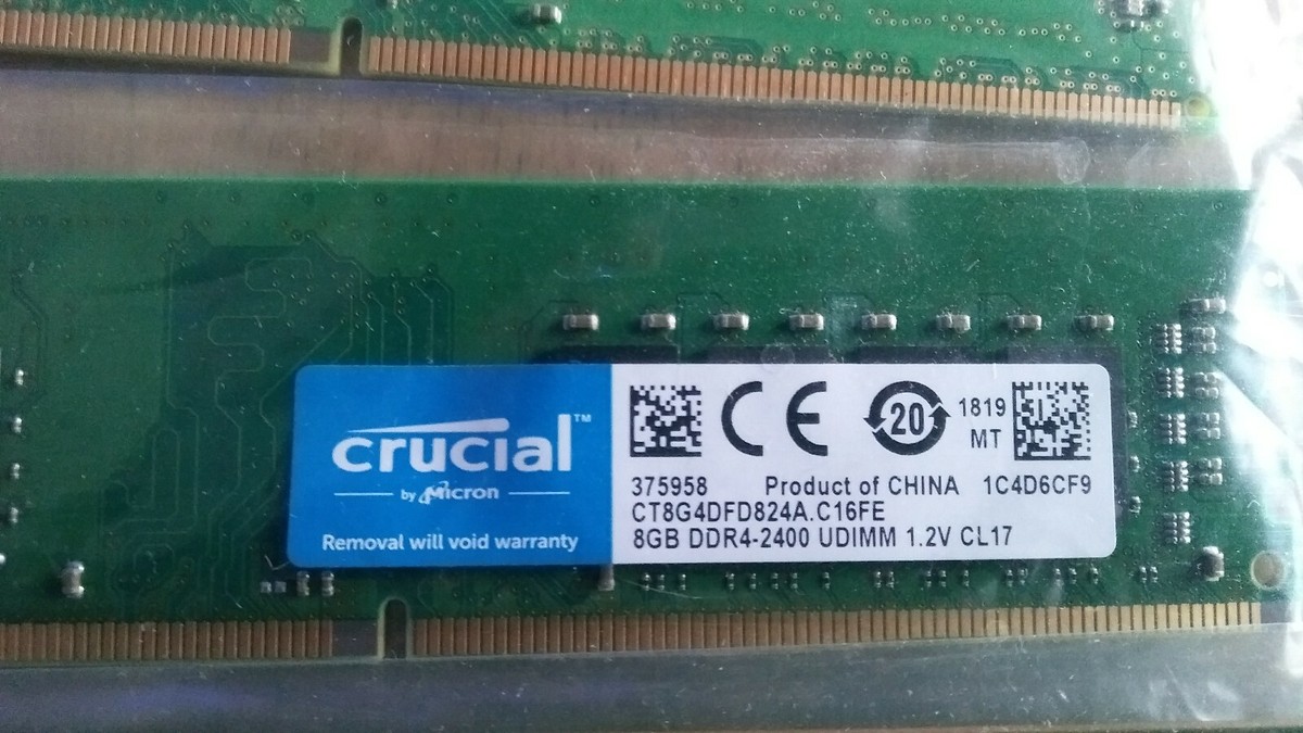 Four Sticks Of 8GB RAM DDR4 | eBay