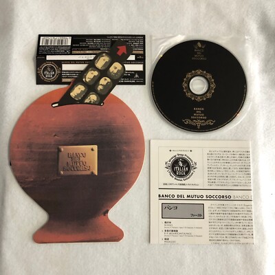 Banco Del Mutuo Soccorso Japan CD MINI LP BVCM-37421 Italian Rock