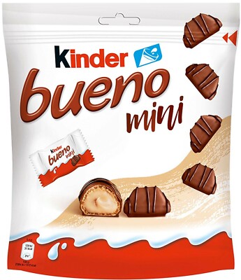 Ferrero Kinder Bueno Minis - Schokoriegel - 108 Gramm