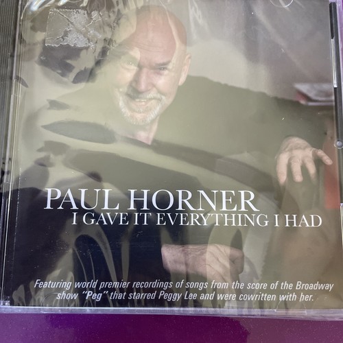 Paul Horner I Gave Everything I Had Sealed Cd Peggy Lee Broadway Show Peg Ebay