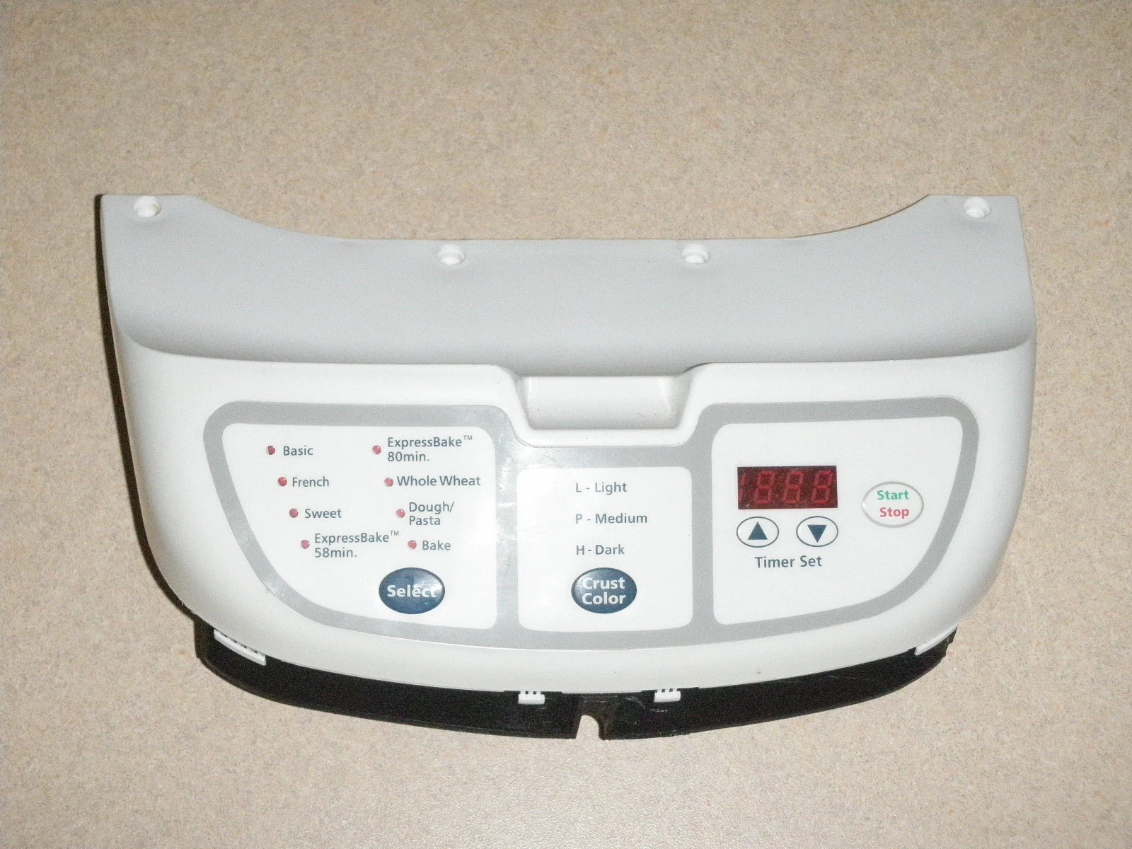 Oster Bread Maker Machine Electronic Control Panel for Model 5838 (Gen2)