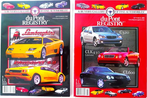 DuPont Registry A Buyers Gallery of Fine Automobiles Magazines Jan to Dec 2000 - Picture 5 of 6