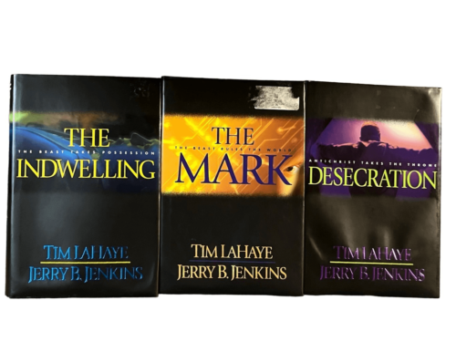 Left Behind Series Hardback books 7, 8, 9 - set of 3 - TIM LAHAYE & JERRY B. JEN - Afbeelding 1 van 10