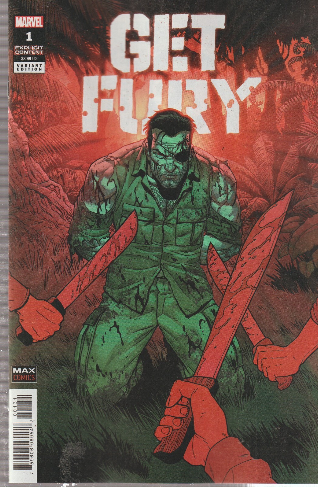 MARVEL COMICS GET FURY#1 JULY 2024 BURROWS 1ST PRINT NM