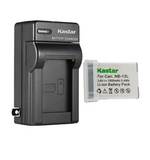 NB-13L Battery  Travel AC Charger for Canon PowerShot G7 X Mark II, III, G9, G5