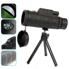 40X60 Zoom Optical HD Lens Monocular Telescope Tripod Clip for Cell Phone US