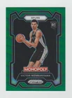 2023-24 Panini Prizm Monopoly Green #81 Victor Wembanyama RC #4/24
