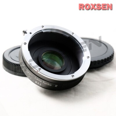 Zhongyi Lens Turbo II 0.71x booster adapter for Canon EF lens to Micro 4/3 OM-D