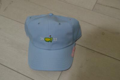 Woman’s Light Blue Cap Masters hat 2023 MASTERS (LIGHT BLUE) PERFORMANCE NEEDLEPOINT Golf HAT  main image 3