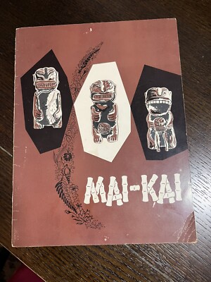 Mai-Kai Cantonese Vintage Menu