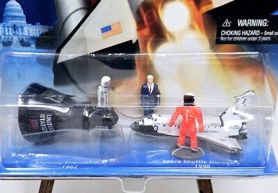 Hot Wheels Action Pack John Glenn #20868 Mercury 7 & Space Shuttle
