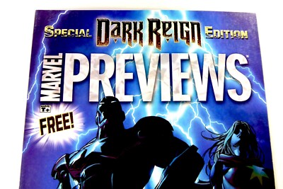 MARVEL PREVIEWS (2009) Key 1st SHURI + DARK AVENGERS VG/FN (5.0