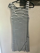 Calvin Klein Striped Midi Dress Size 6