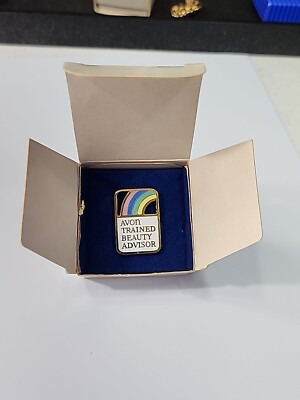 AVON Trained Beauty Advisor Lapel Pin 1988 | eBay