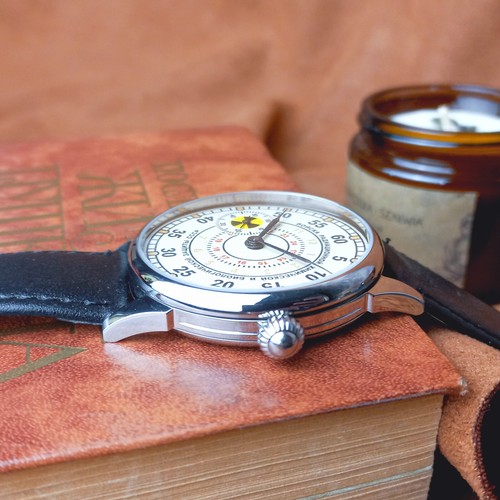 Vintage Wristwatch Marriage Chemical Protection Soviet Men's Watch Serviced - Picture 9 of 11