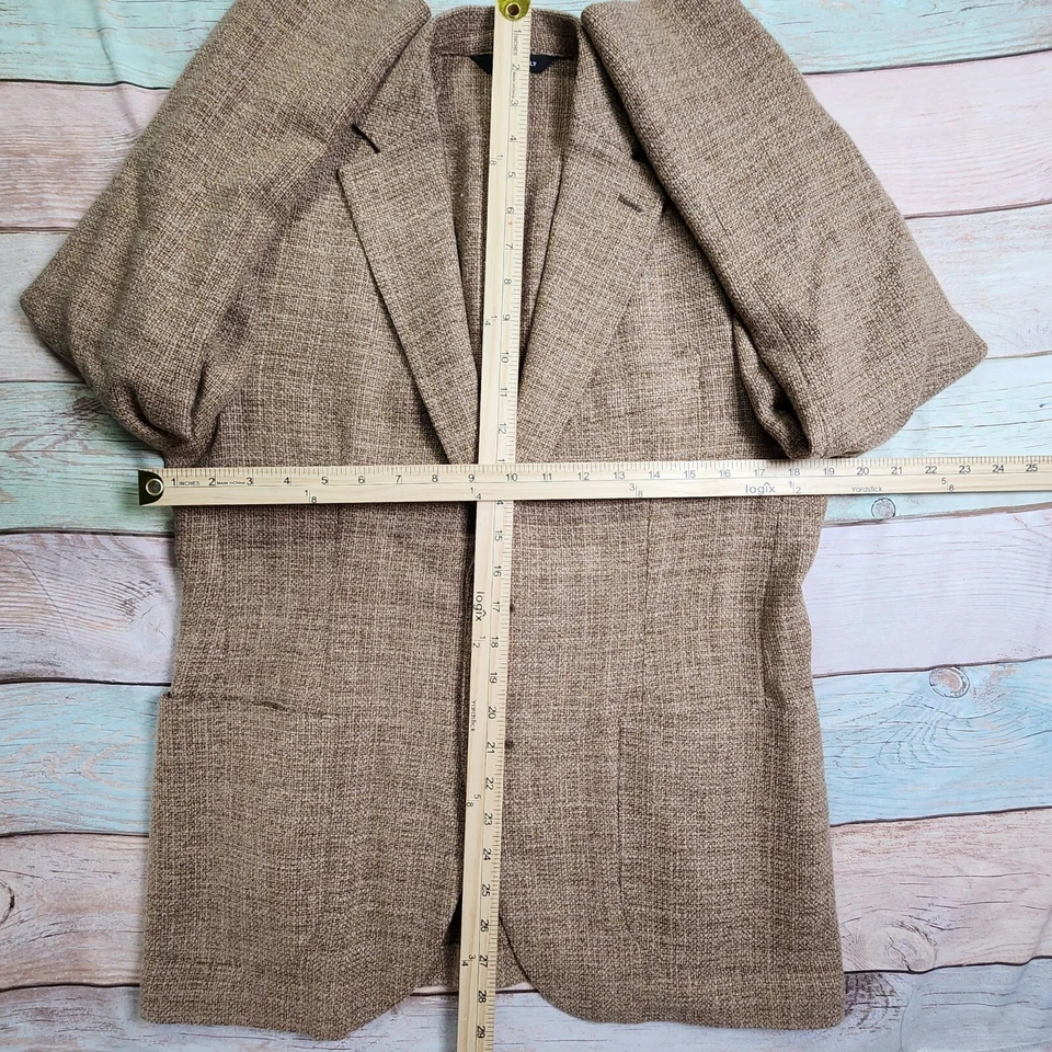 Blazer Zanetti Angelico Giacca tejido tostado, para hombre 38 Foto 4 de 4