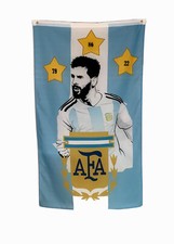 Leo Messi Futbol Soccer New Flag Jersey Style 3x5’ Bandera Argentina Lio Messi