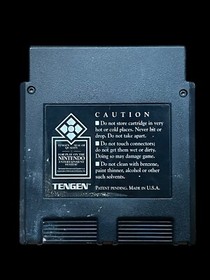 1990 Tengen KLAX Cartridge Nintendo NES Hard Case