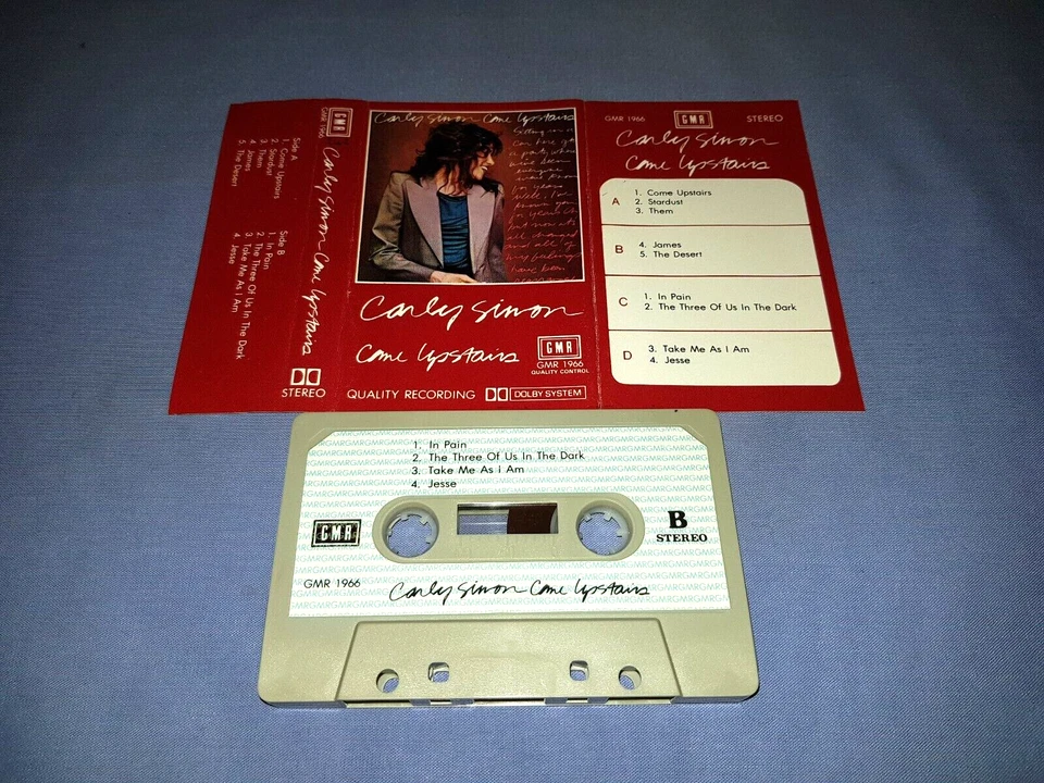 CARLY SIMON COME UPSTAIRS CASSETTE TAPE ALBUM - Image 2 of 2