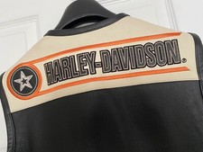 Harley-Davidson Vintage Rapid City Leather Vest : 97148-03VM : NEW Small