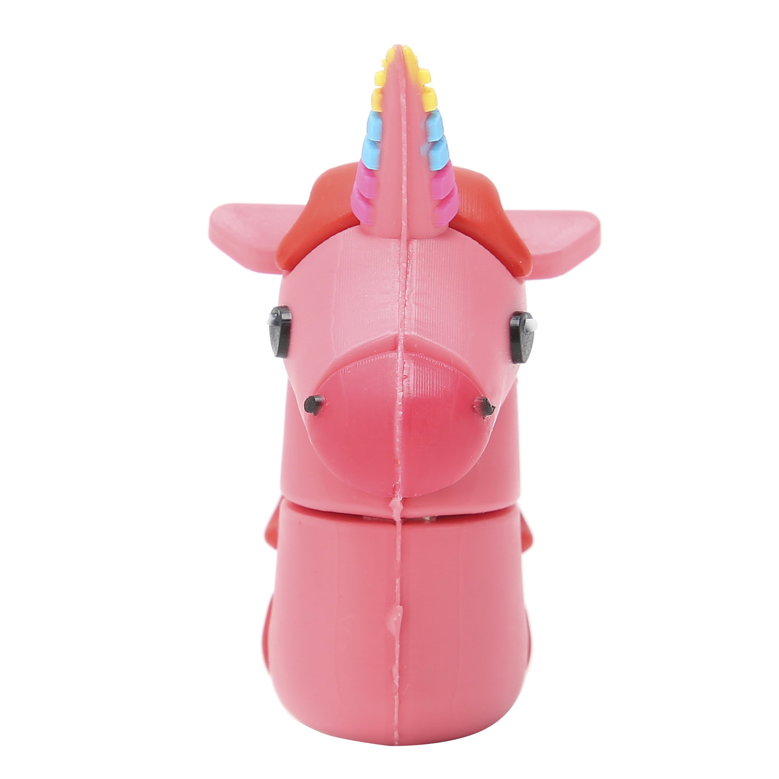 Unidad flash USB 2.0 rosa dibujos animados apariencia herramienta de almacenamiento de datos regalo práctico