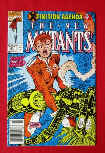THE NEW MUTANTS #95 Marvel Copper Age ROB LIEFELD VF/NM 9.0