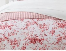 Ralph Lauren RED Annie 3-Pc. Duvet Cover Set, US Full/Queen 385 NWOP