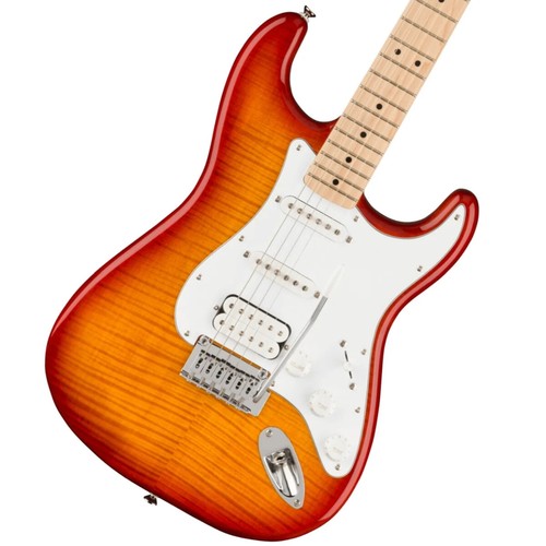 squier standard stratocaster cherry sunburst
