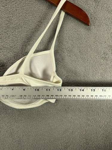 Vintage La Perla Bikini 2 Piece Set Ivory Made in Italy Size 44 Womens US XS - Picture 7 of 16