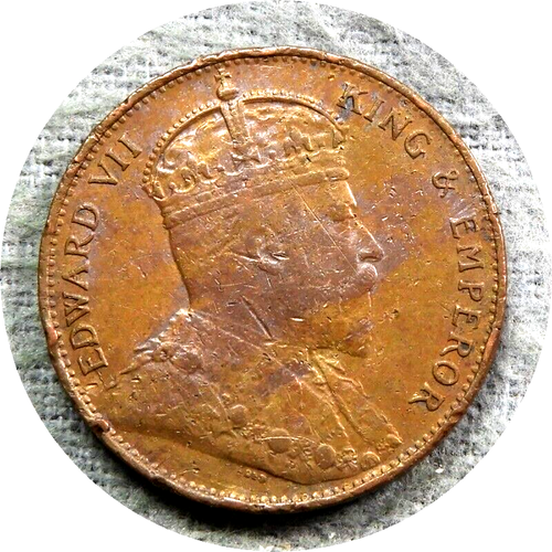 Elfe Ceylon 1 Cent 1906 Edward VII