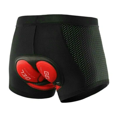 Radfahren Unterwäsche 5D Gel Pad MTB Shorts Stoßfeste Unterhose Atmungsaktiv - Bild 1 von 4