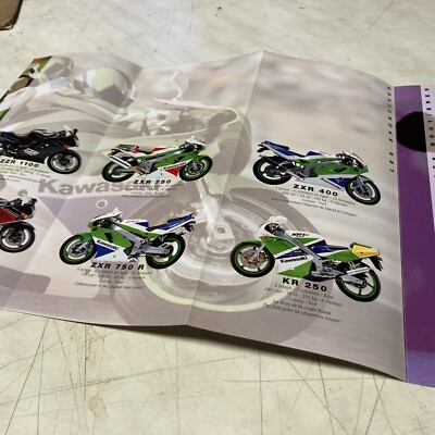 Kawasaki Motorcycle 1992 ZXR KR GTR Zephyr GPZ KDX KX ZZR Etc