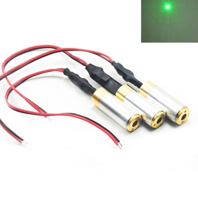 3pc Dot Green Laser 532nm 10mW Bright Light Positioning LED