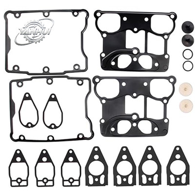 Fit For 1999-2017 Harley Twin Cam Gasket Rocker Box Gasket Kit