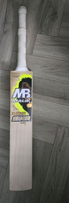 Brandneu MB Malik BUBBER SHER English Willow Cricketschläger (SH, 2,8 Pfund UVP 320 £)