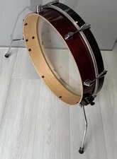 Custom Made Maple 22"x 4”Pancake bass drum (#283)using Mapex/other Parts
