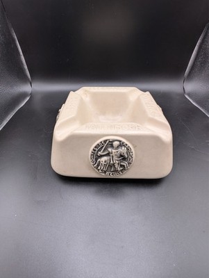 Vintage French Champagne Taittinger Reims Large 8  Ceramic Ashtray - see pics