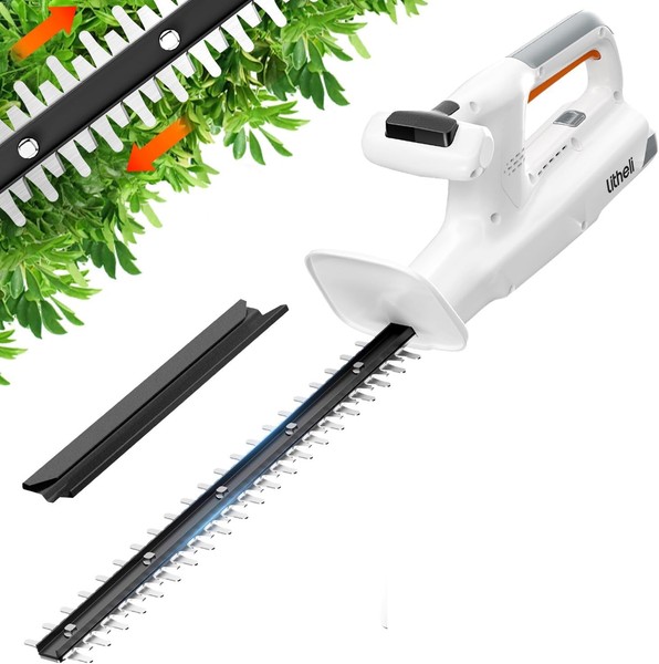 Heckenschere Akku 20V 45Cm MesserläNge Ergonomischer Griff FüR Trimmarbeiten-image