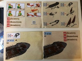 LEGO The Lord of the Rings 79008 Pirate Ship Ambush Instruction Booklet