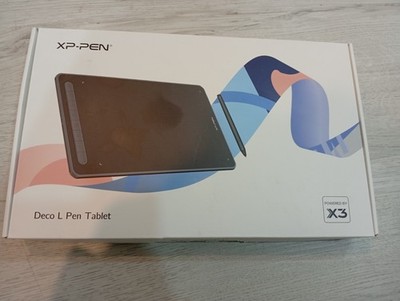 Deco L Pen Tablet Model: IT1060 DIM. 315x187x8.8mm Color: Black Stylus: X3 Elite