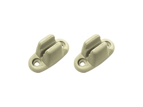 Sunvisor Clip Holder Fit For Mercedes W113 Pagoda 230 SL 250 SL Cream 2 Pieces - 第 1/1 張圖片