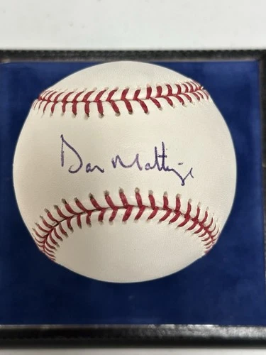 Don Mattingly New York Yankees SIGNED Official MLB Baseball - Near Mint