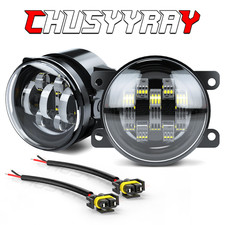 2x Front Fog Lights Lamps LED For Ford Fiesta Focus Transit Connect MK6 MK7
