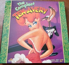 The Compleat Tex Avery 9hr 1942-55 RARE 5 LaserDisc LD Box Set HTF Cartoon 1992 