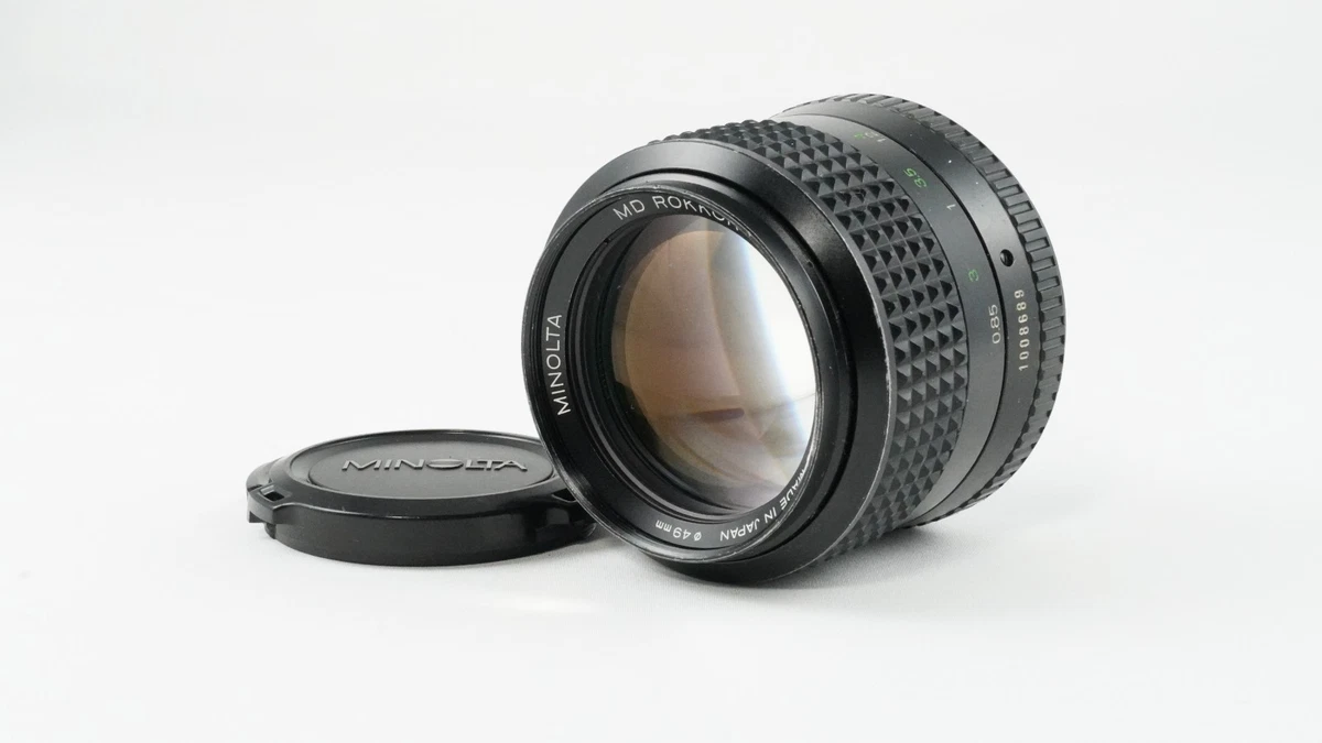 Minolta MD 85mm Focal Camera Lenses for sale | eBay