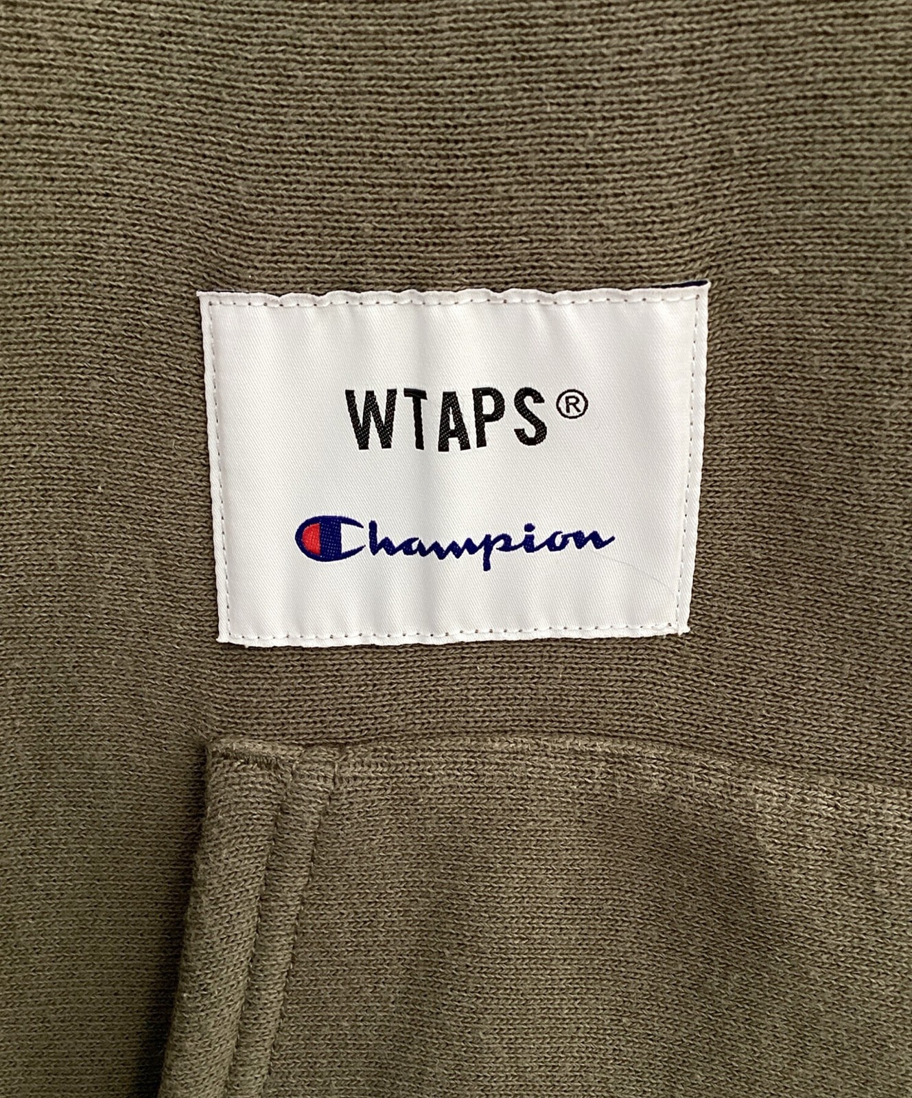 Champion REVERSE WEAVE × WTAPS pullover hoodie Si… - image 5